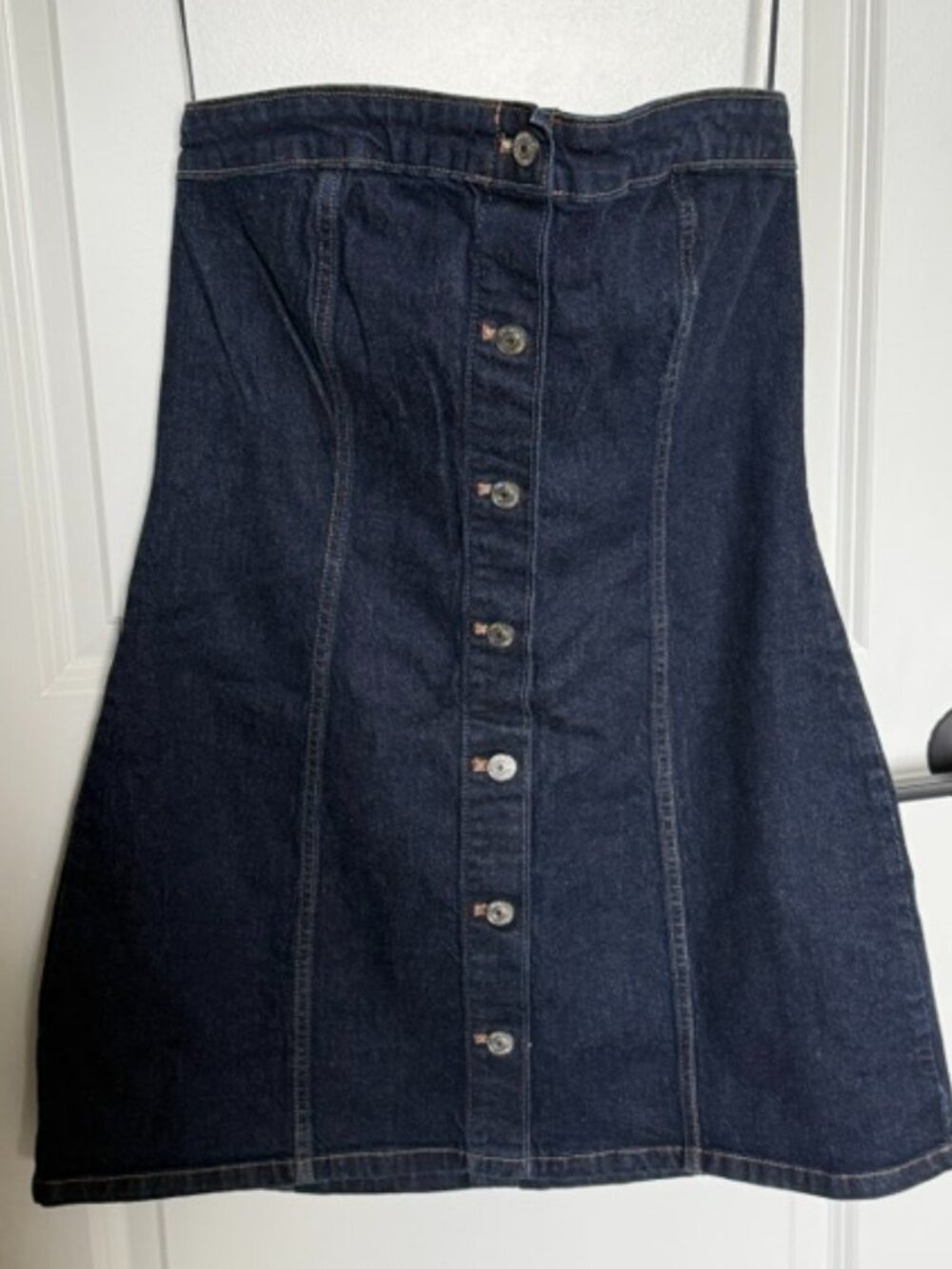 NWT Abercrombie and Fitch Strapless Denim Dress